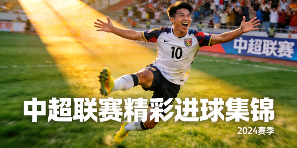中超联赛精彩进球集锦视频封面 - 球员庆祝进球瞬间
